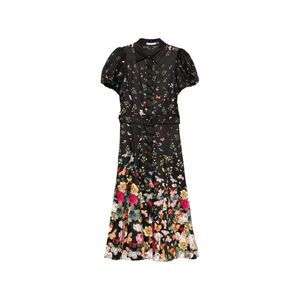 Alice+Olivia Women Printed Midi Dress